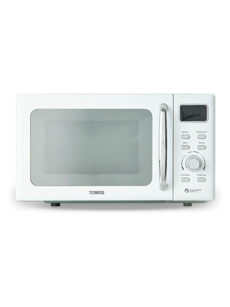 Tower White 20L 800W Digital Microwave - Image 1 of 8