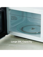 Tower White 20L 800W Digital Microwave - Image 13 of 15