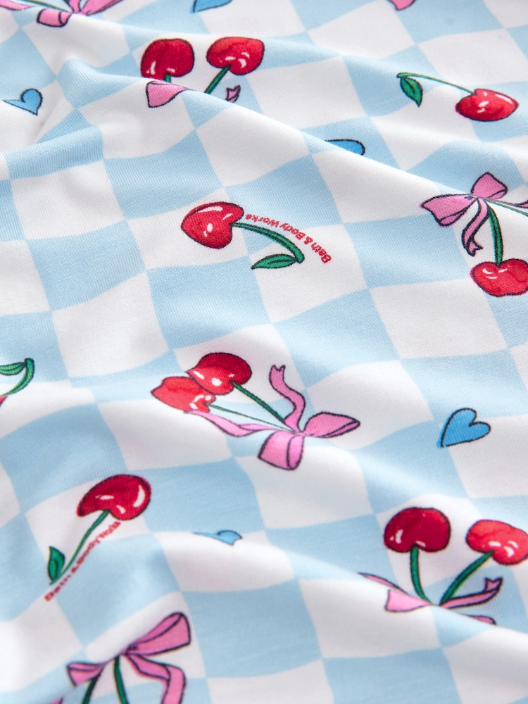 Bath & Body Works Blue Check Cherry Nightie - Image 7 of 7