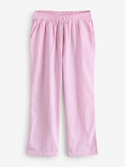 Bath & Body Works Pink Stripe 100% Cotton Button Through Pyjamas - Image 8 of 9