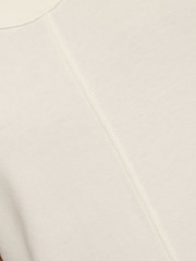 Jigsaw Cream 100% Cotton Column T-Shirt Dress - Image 6 of 6