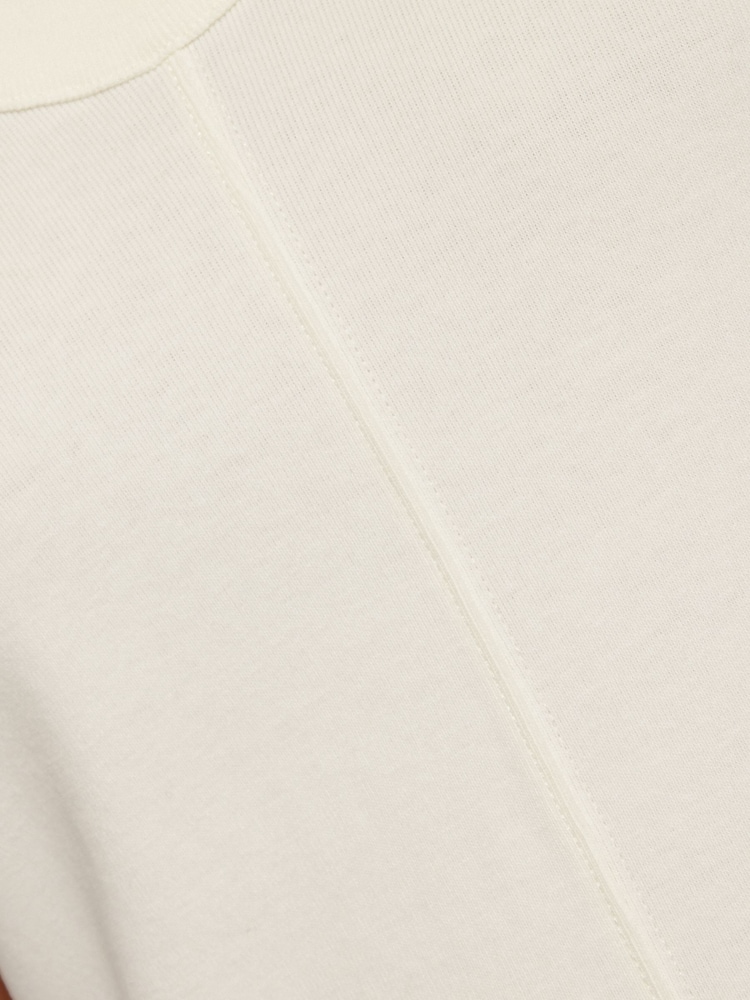 Jigsaw Cream 100% Cotton Column T-Shirt Dress - Image 6 of 6