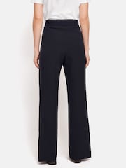 Jigsaw Blue Bi Stretch Split Hem Joggers - Image 3 of 5