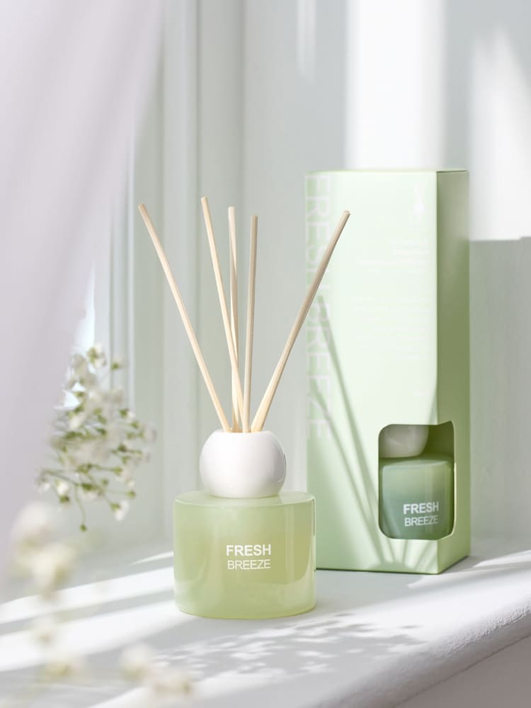 Gardenia and Bergamot 70ml Fragranced Reed Diffuser - Image 1 of 4 Gardenia and Bergamot 70ml Fragranced Reed Diffuser - Image 1 of 4