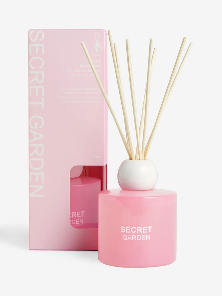 Rose and Sandalwood 70ml Fragranced Reed Diffuser - Image 4 of 4