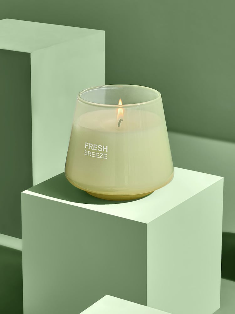 Green Gardenia and Bergamot Scented Candle - Image 2 of 4