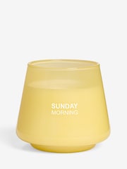 Yellow Lemon and Orange Flower Scented Candle - Image 5 of 5