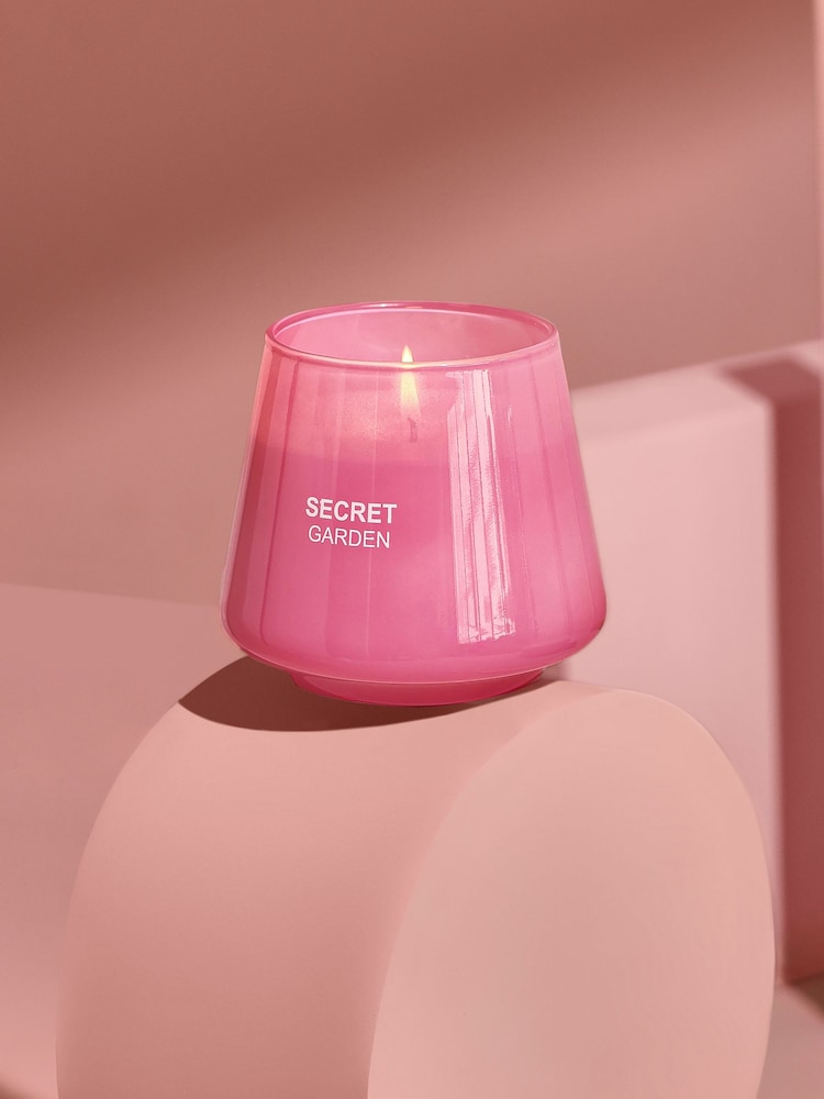 Pink Rose and Sandalwood Scented Candle - Image 1 of 4