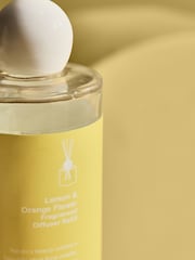 Lemon and Orange Flower 200ml Fragranced Reed Refill Diffuser - Image 2 of 4