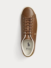 Polo Ralph Lauren Longwood Leather Trainers - Image 3 of 4