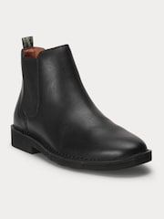 Schwarz - Polo Ralph Lauren Talan Chelsea-Stiefel aus Leder - Bild 2 von 4