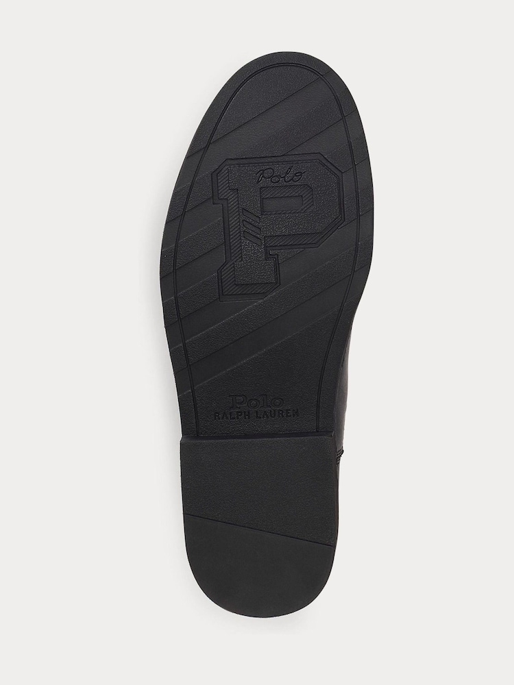 Schwarz - Polo Ralph Lauren Talan Chelsea-Stiefel aus Leder - Bild 4 von 4