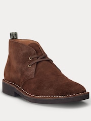 Коричнево-шоколадный - Замшевые ботинки чукка Polo Ralph Lauren Talan - Image 1 of 4