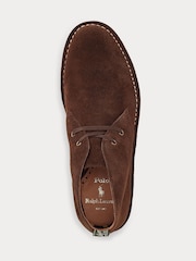 Коричнево-шоколадный - Замшевые ботинки чукка Polo Ralph Lauren Talan - Image 3 of 4