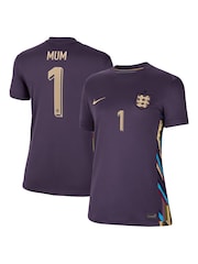 Nike Purple Womens England Away Stadium Shirt 2024 Shirt - Image 1 of 3