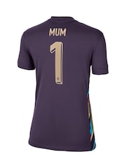 Nike Purple Womens England Away Stadium Shirt 2024 Shirt - Image 3 of 3