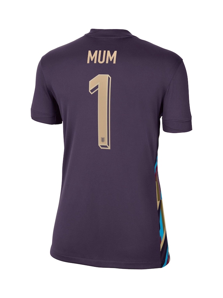 Nike Purple Womens England Away Stadium Shirt 2024 Shirt - Image 3 of 3
