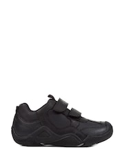 Geox J Wader A Touch Fastening Black Shoes - Image 1 of 4