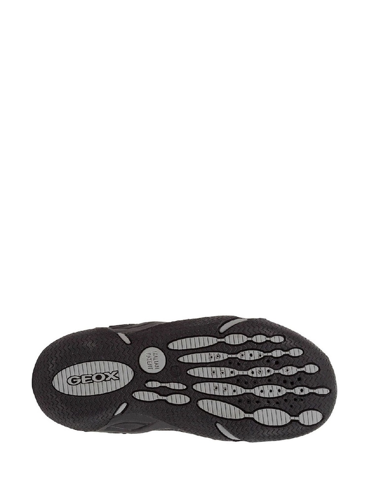 Geox J Wader A Touch Fastening Black Shoes - Image 2 of 4