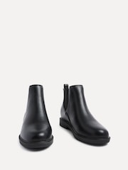 Linzi Black Fauna Wide Fit Chelsea Boots With Stretch Side Panel - Image 5 of 6