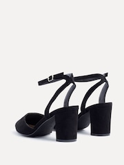 Linzi Black Larsa Wide Fit Pointed Toe Court Shoes - Image 3 of 5