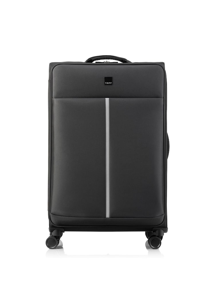 Tripp Black Voyage Large Suitcase 84cm - Image 1 of 4