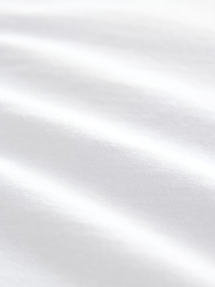 Blanc Football Back Imprimé - T-shirt graphique à manches courtes 100% coton (3-16ans) - Image 4 of 4