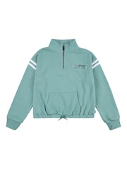 Levi's® Cropped Quauter Zip Sweater With Sports Tipping Detail - Bild 1 von 5
