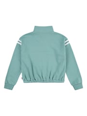 Levi's® Cropped Quauter Zip Sweater With Sports Tipping Detail - Bild 2 von 5