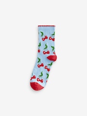 Bath & Body Works Blue Cherry Socks 4 Pack - Image 9 of 10