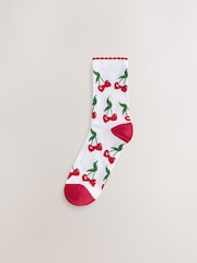 Bath & Body Works Pink Cherry Socks 4 Pack - Image 9 of 10