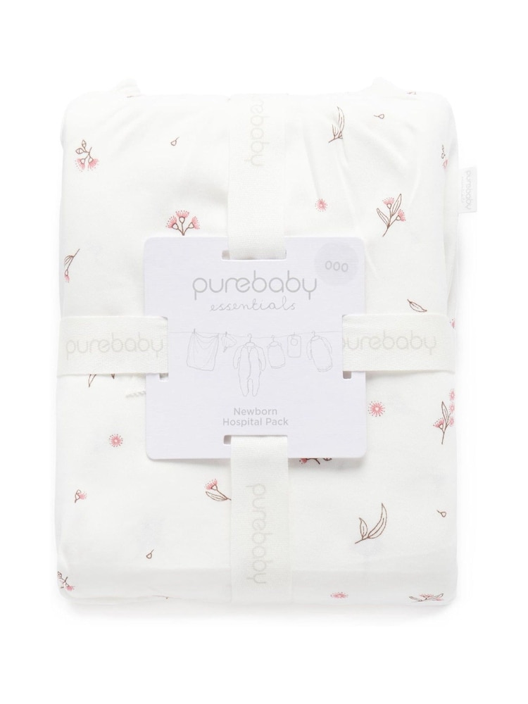Purebaby Brown/White Newborn Essential Hospital Pack - Image 4 of 4