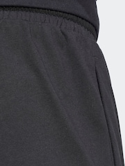 adidas Black Small Essentials Logo Single Jersey Joggers - Image 7 of 8