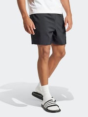 adidas Black Small Essentials Logo Chelsea Shorts - Image 3 of 7