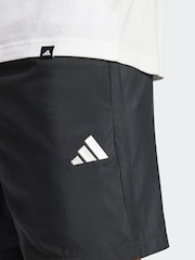adidas Black Small Essentials Logo Chelsea Shorts - Image 7 of 7