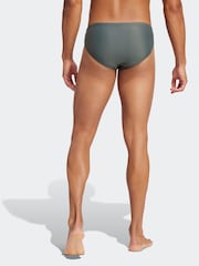 Grön - adidas solida badbyxor - Bild 2 av 6