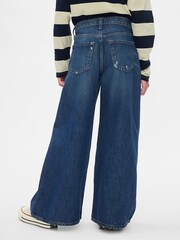 Gap Blue Mid Rise Baggy Jeans (5-13yrs) - Image 2 of 5