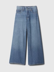 Gap Medium Wash Blue Mid Rise Baggy Jeans (5-13yrs) - Image 4 of 6