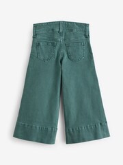 Gap Green High Waisted Wide Leg Ankle Jeans (5-13yrs) - Image 5 of 9