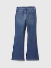 Gap Blue High Waisted 70s Flare Jeans (5-13yrs) - Image 5 of 6
