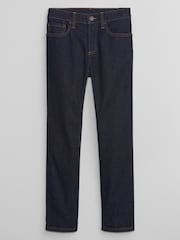 Gap Blue Dark Wash Straight Jeans (5-13yrs) - Image 1 of 3