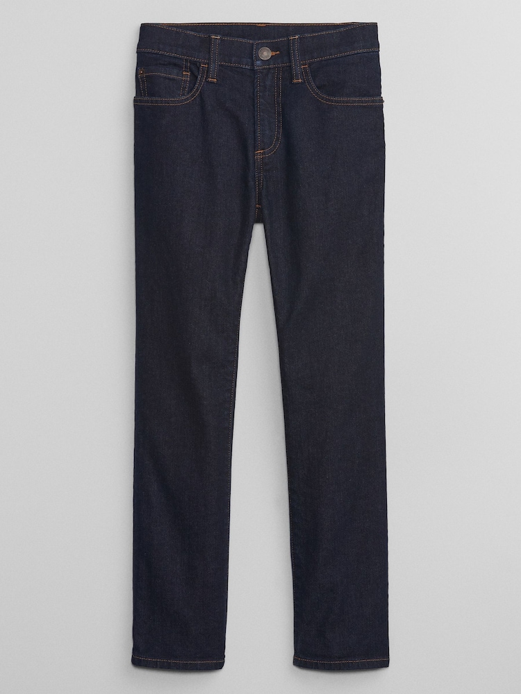 Gap Blue Dark Wash Straight Jeans (5-13yrs) - Image 1 of 3