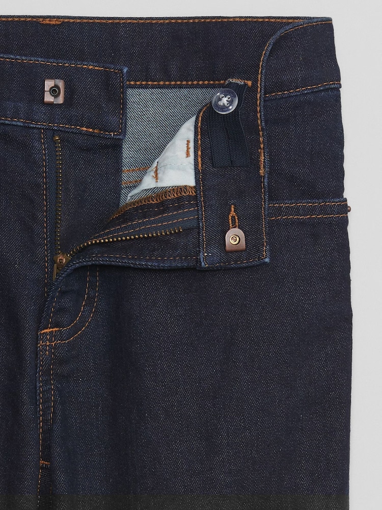 Gap Blue Dark Wash Straight Jeans (5-13yrs) - Image 3 of 3