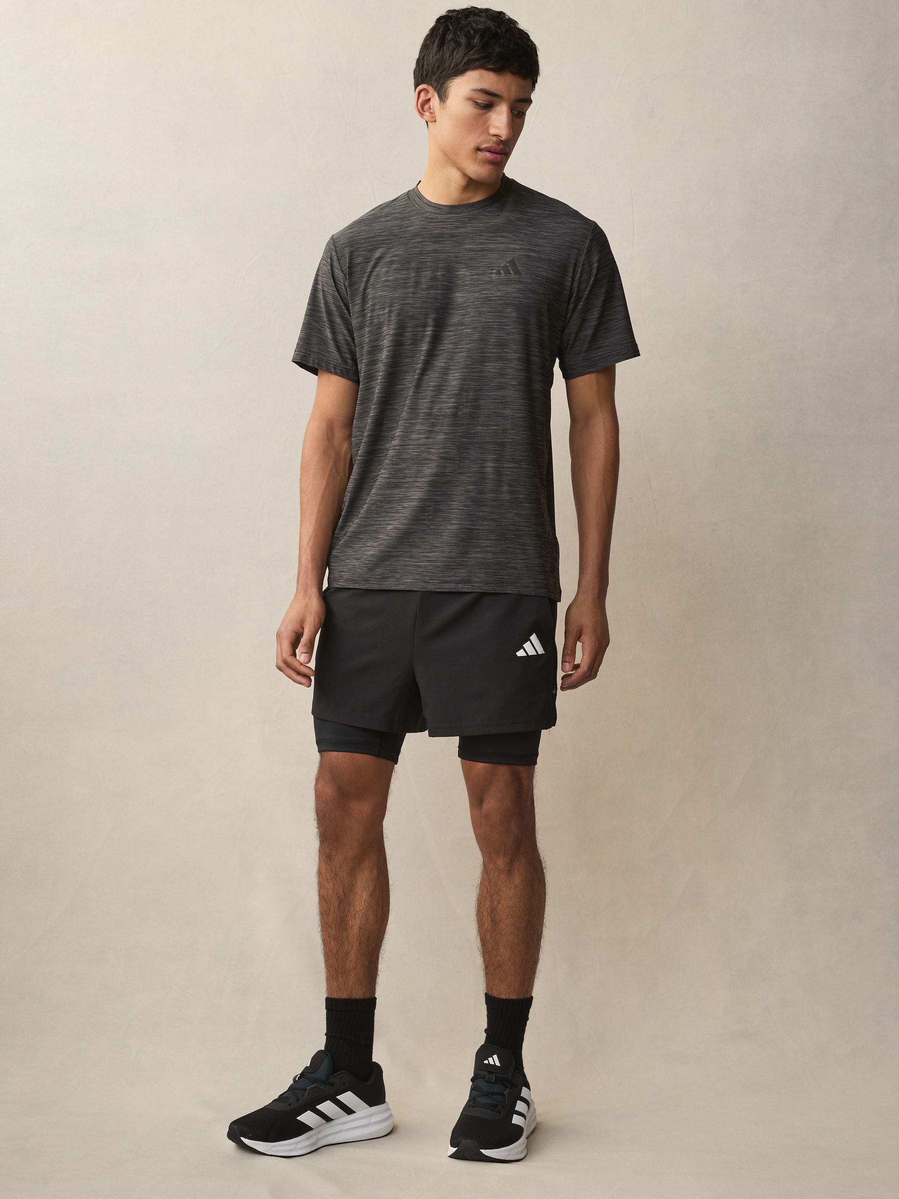 ウォーキング・ランニングウェア 2WAY ACTIVE SHORTS WITH LEGGINGS - BLACK Buy adidas Black Gym+ 2-in-1 Shorts from Next USA