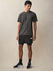 Черный - Шорты 2-в-1 adidas Gym+ - Image 3 of 5