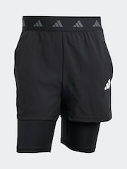 Черный - Шорты 2-в-1 adidas Gym+ - Image 5 of 5