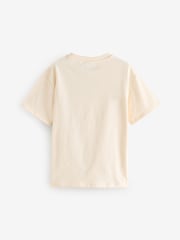 Ecru White Oversized Disney Marie Aristocats 100% Cotton T-Shirt (3-16yrs) - Image 2 of 4
