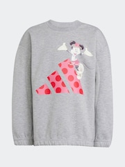 adidas Grey Grey Disney Minnie Mouse Sweatshirt and Leggings Set - Image 7 of 8