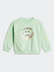 adidas Green Star Wars The Mandalorian Tracksuit - Image 2 of 7
