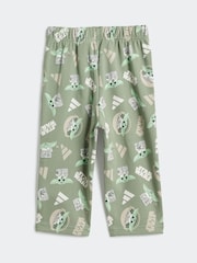 adidas Green Star Wars The Mandalorian Tracksuit - Image 4 of 7